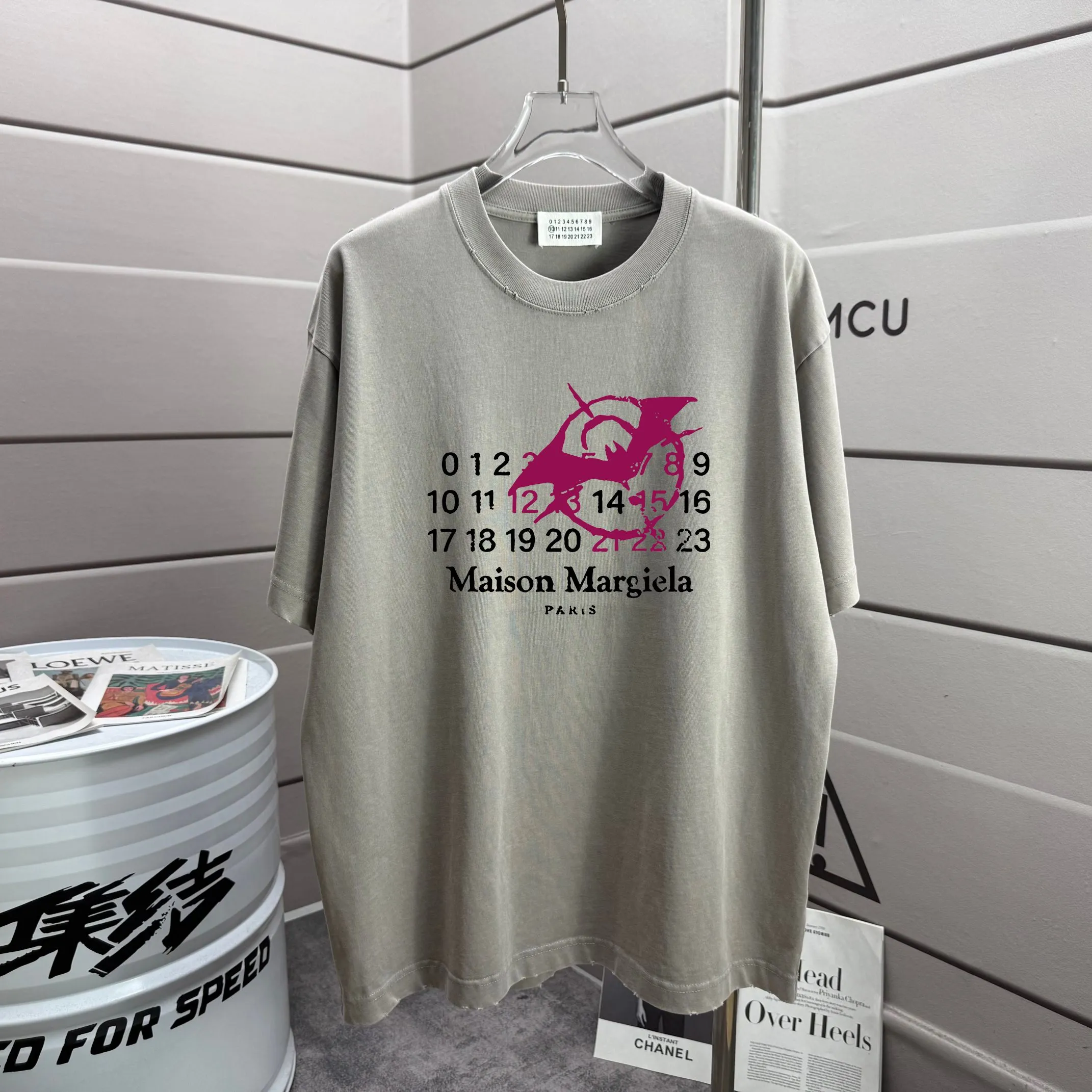 # MM 6 * 2025 New Arrival 320 tee Same Style : Khaki Size :S M L XL XXL Size： S （90-130 ） M （120-150 ） L （140-165 ） XL （160-180 ） XXL （180-210 ）